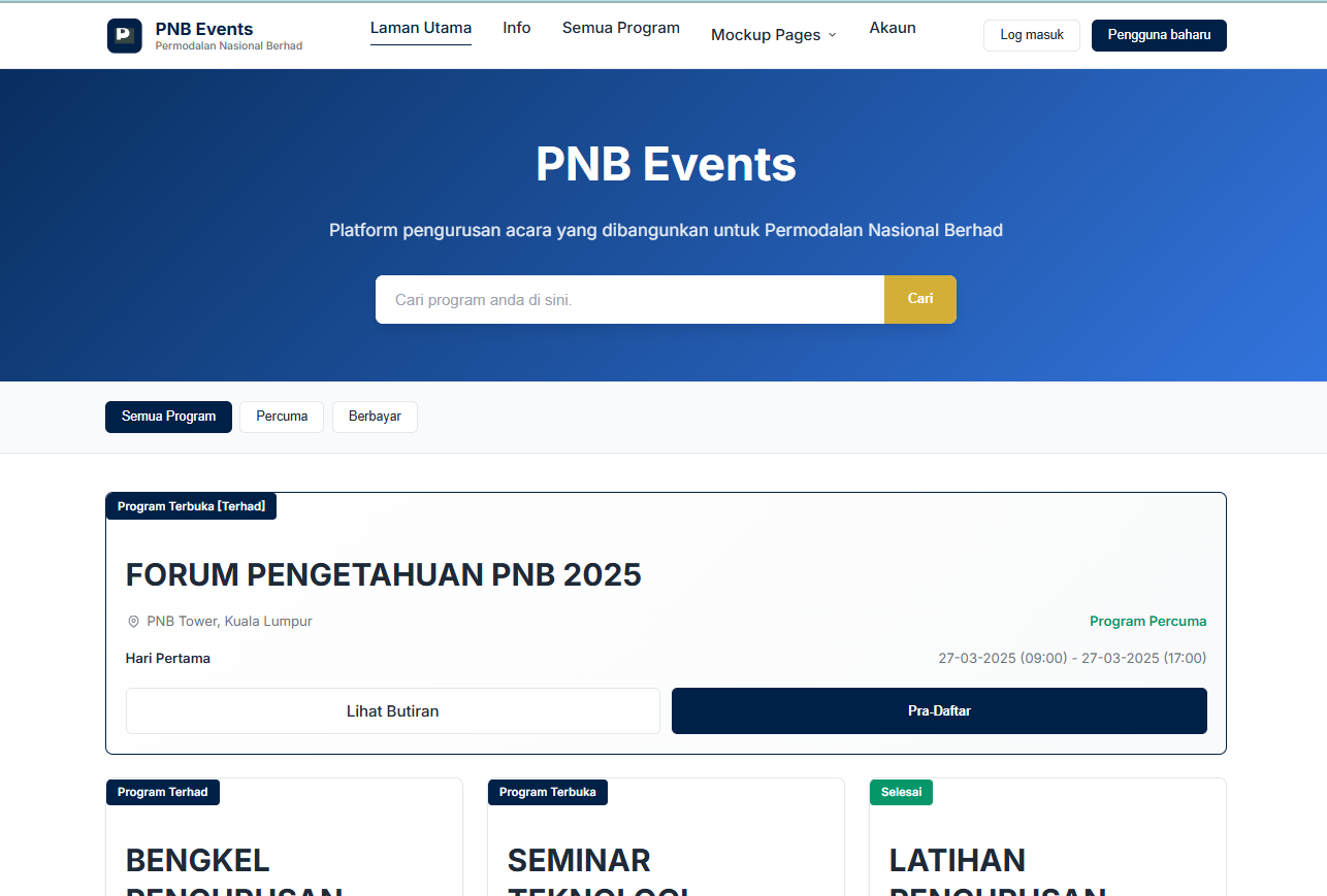 PNB Event Management