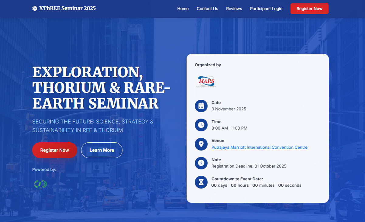 XTHREE Seminar / Event Registration System